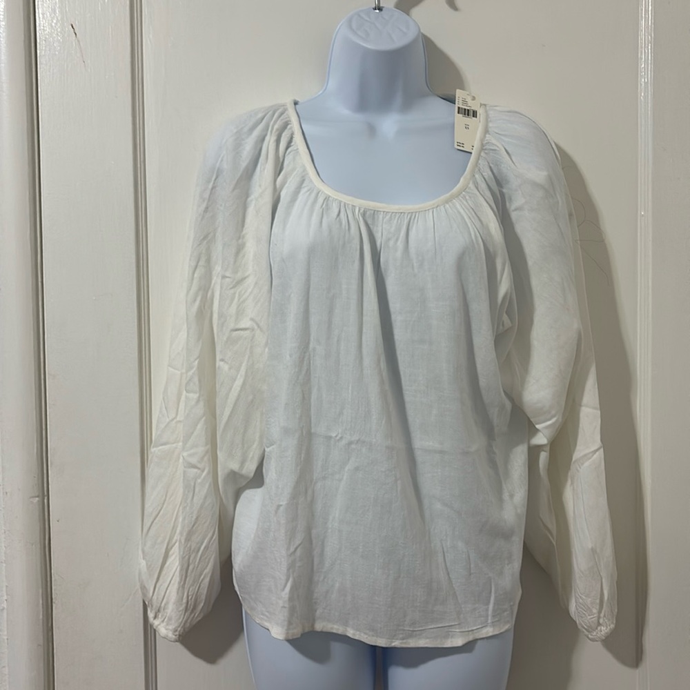Anthropologie Maeve Leighton Peasant Blouse NWT